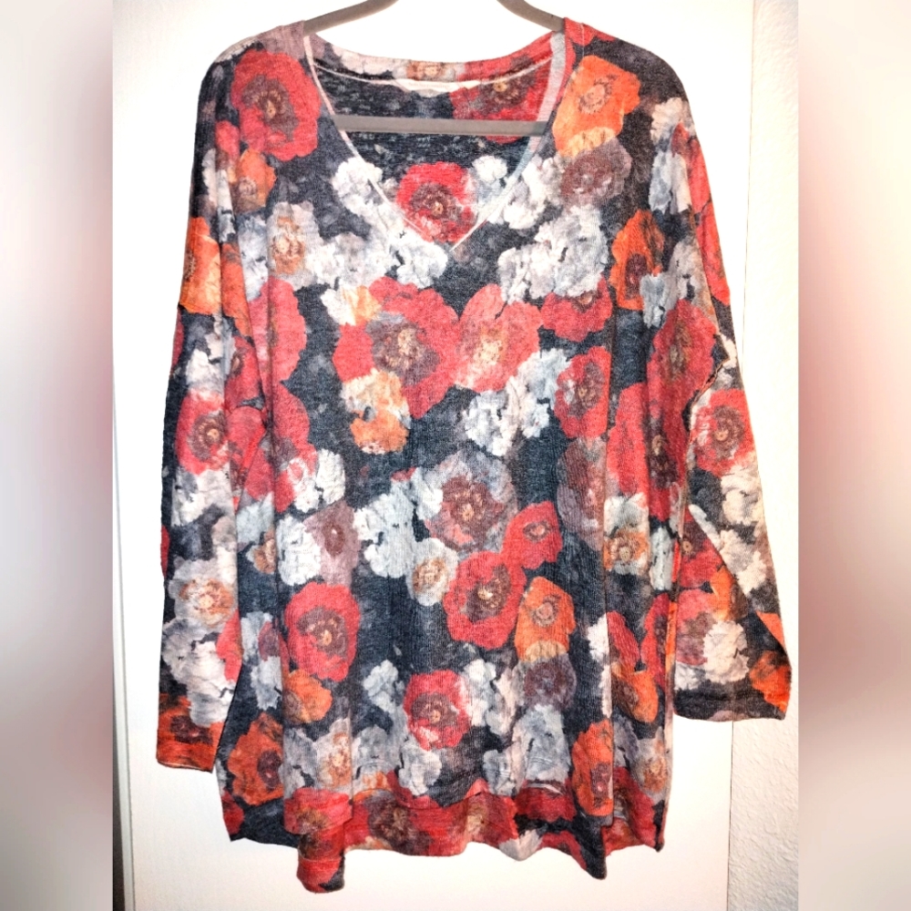 Soft Surroundings Oversized Long Sleeve Shirt